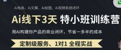 AI实操培训第20-21期线下，0基础保姆级教程，3月最新整理，企业获客、降本增效、打造超级个体-搞钱派